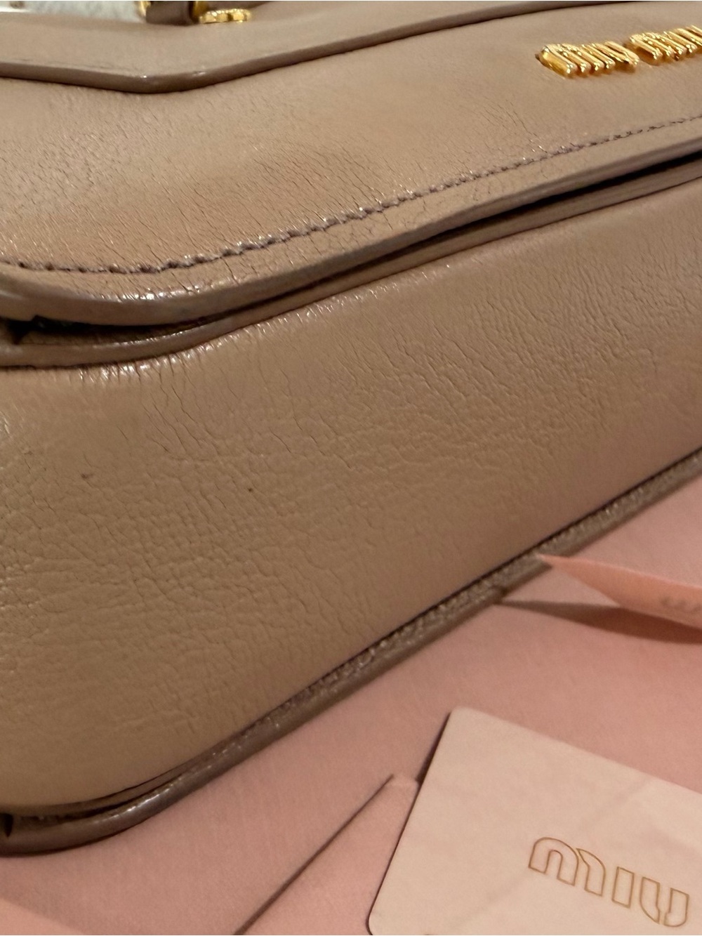 Miu Miu Madras Crossbody Bag - Picture 11 of 14